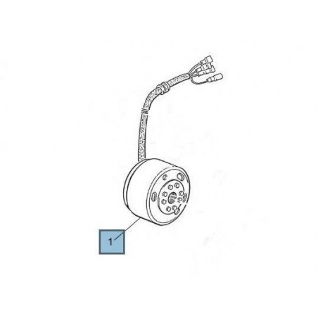 KIT ACCENSIONE COMPLETO STATORE VOLANO ORIGINALE HUSQVARNA WR 250 300 93 / 10  IGNITION STATOR FLYWHEEL